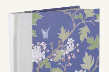 graceful nature motif on high-quality notebook